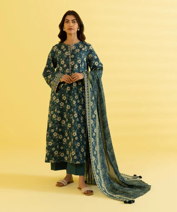 SAPPHIRE 3PDY23V325R Printed Lawn Suit